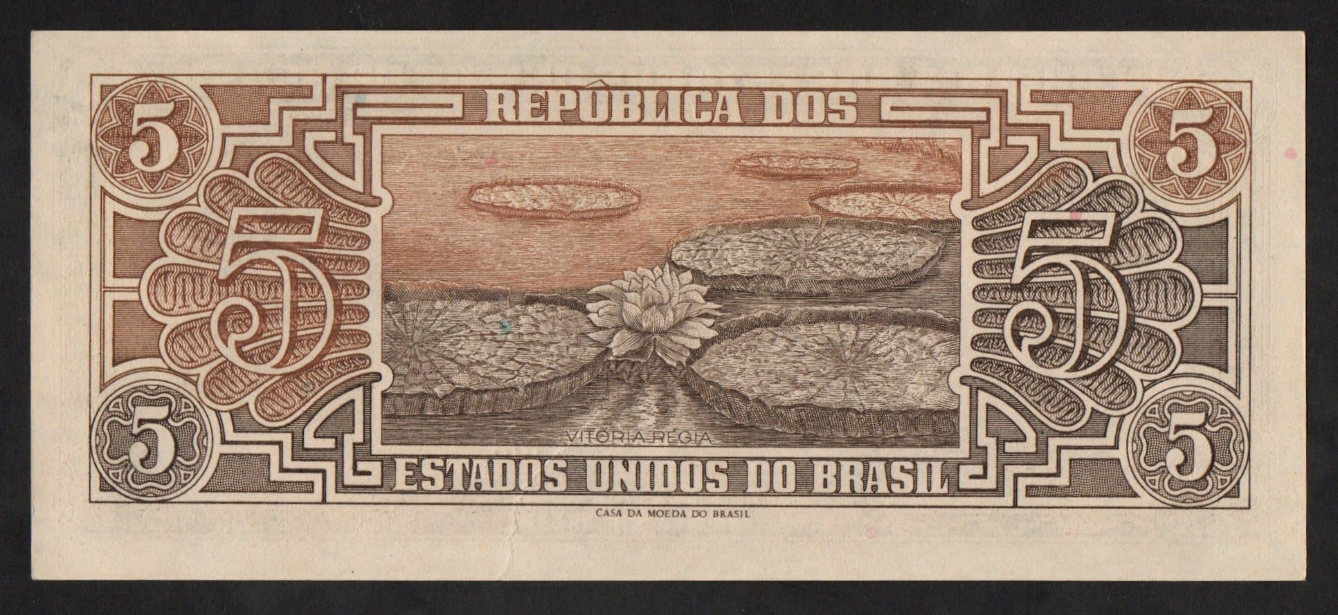 C112 - 5 CRUZEIROS - 1962 - Imagem 2