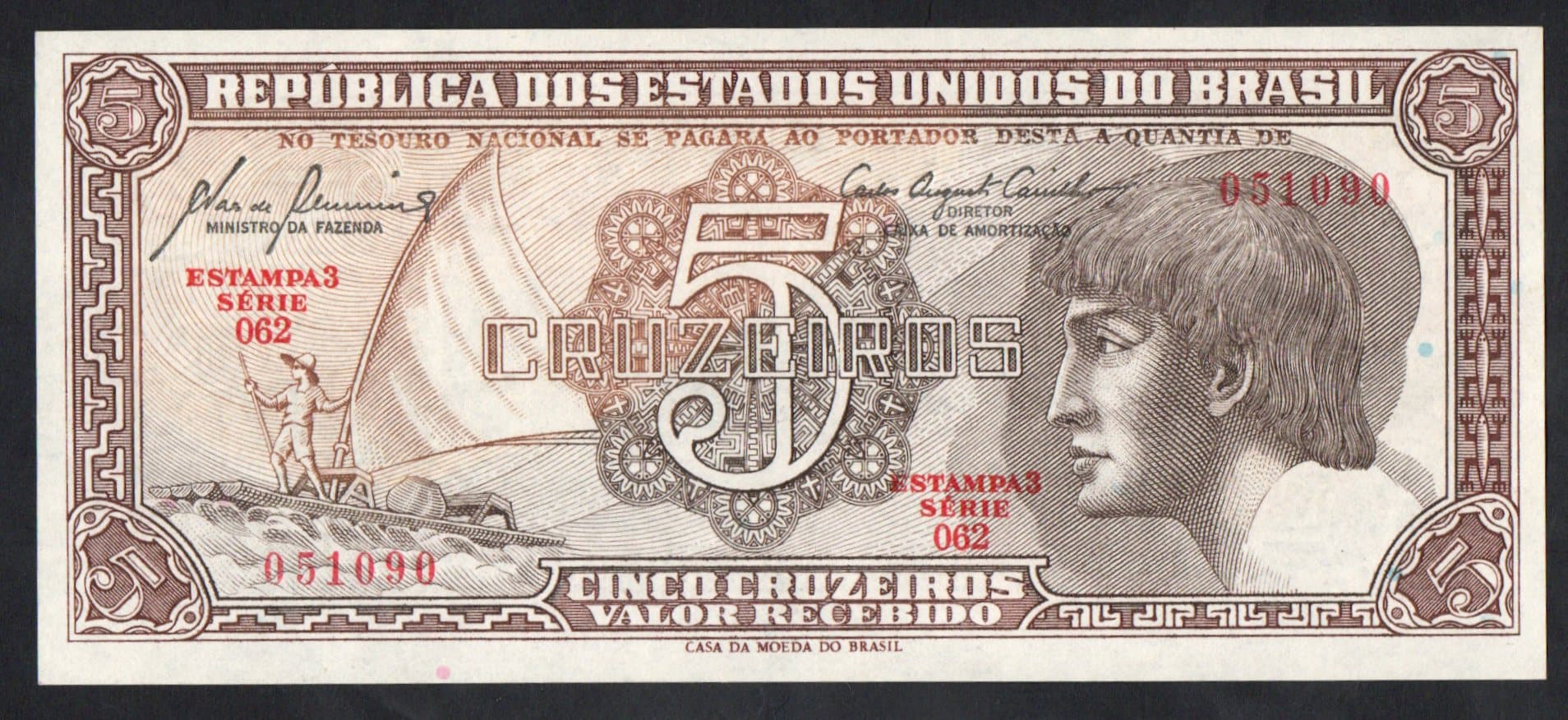 C111 - 5 CRUZEIROS - 1961