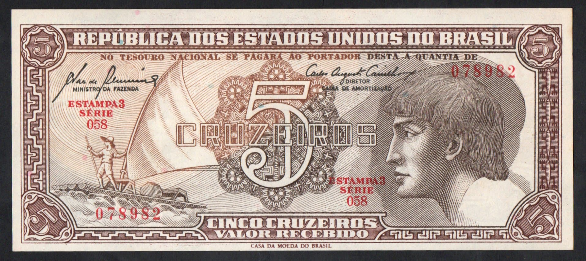 C111 - 5 CRUZEIROS - 1961