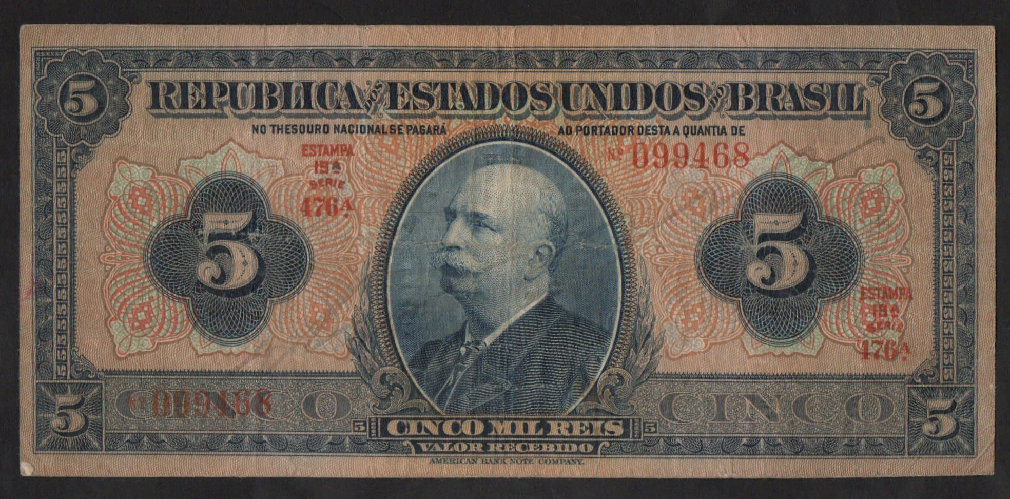 R100C - 5000 REIS - 1942