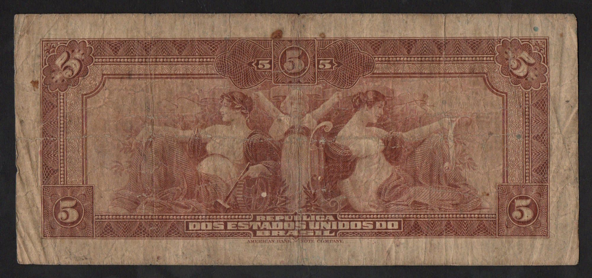 R100B - 5000 REIS - 1936 - Imagem 2