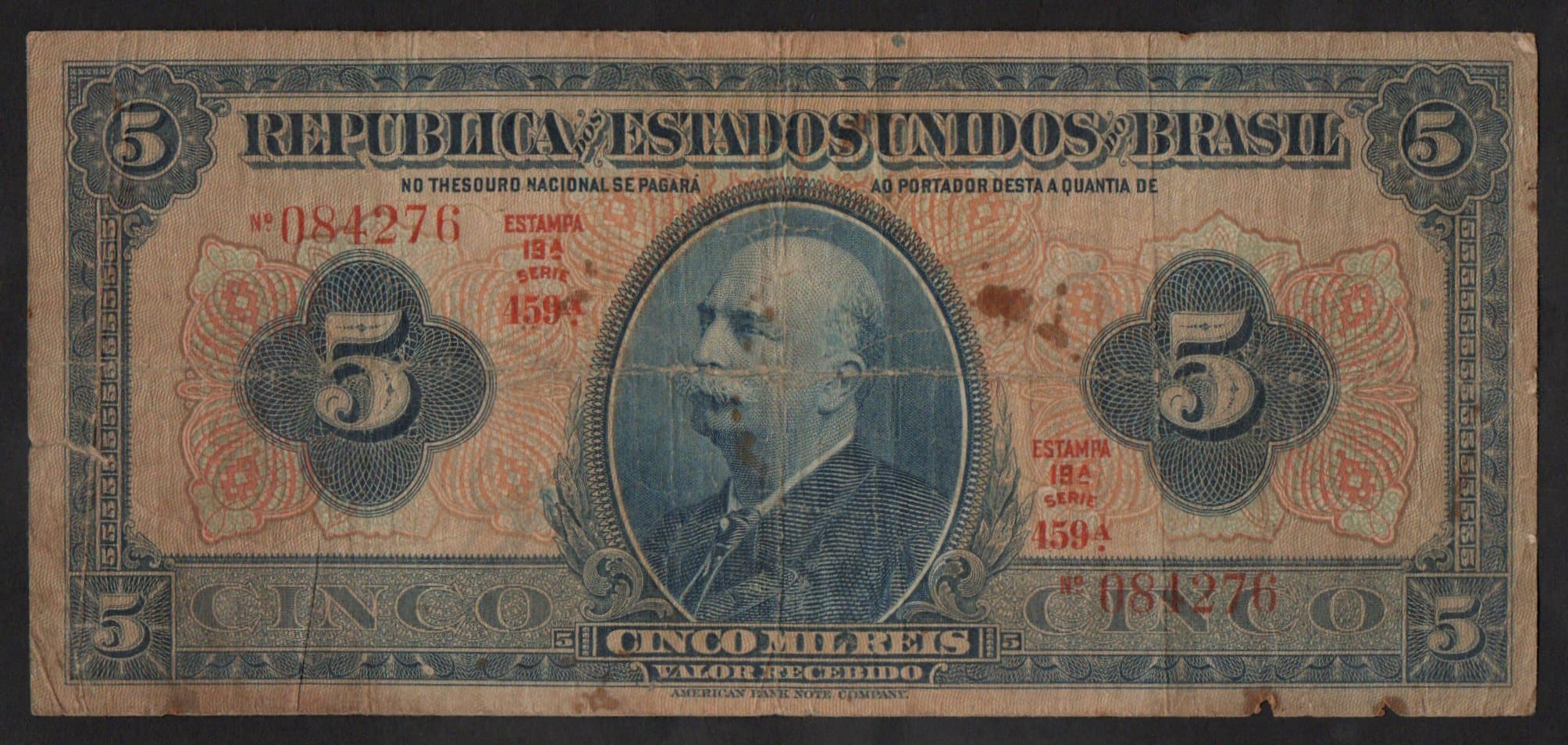 R100B - 5000 REIS - 1936