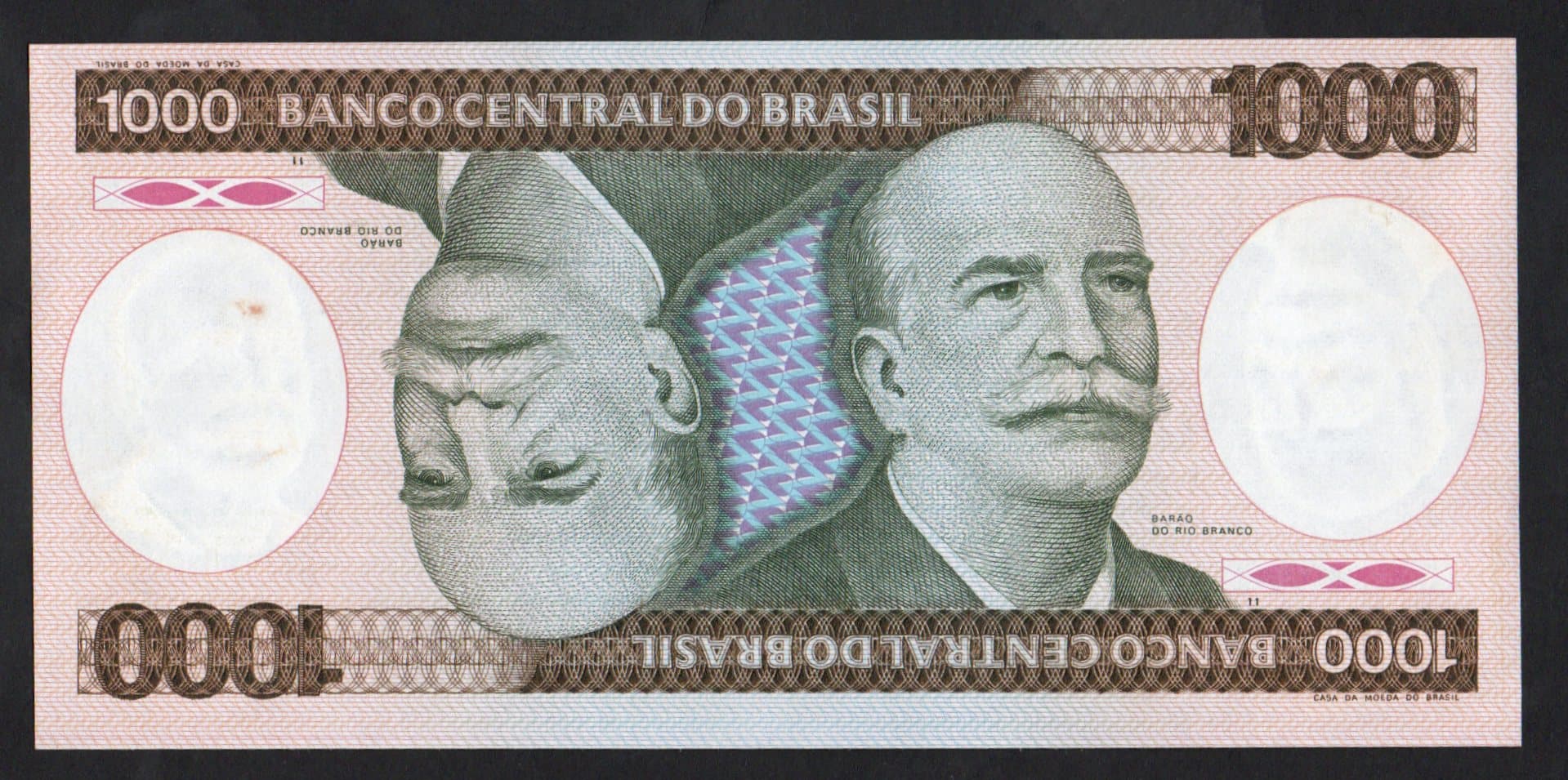 C164A - 1000 CRUZEIROS - 1985 - Imagem 2