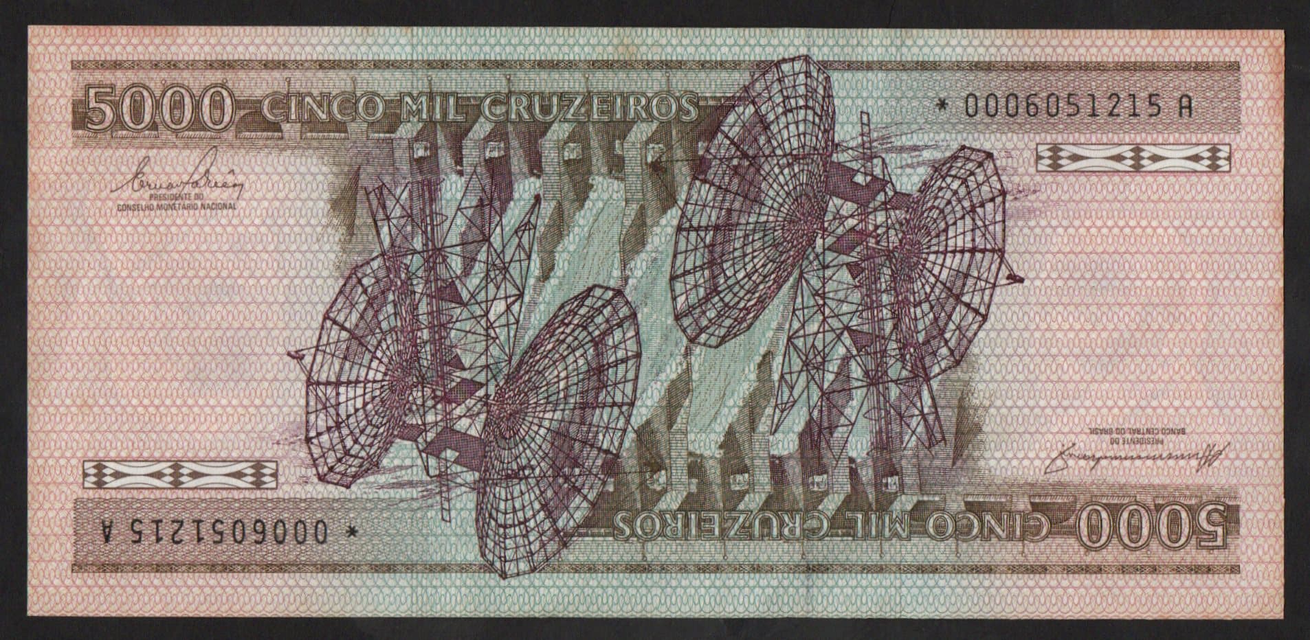 C167A - 5000 CRUZEIROS - 1983