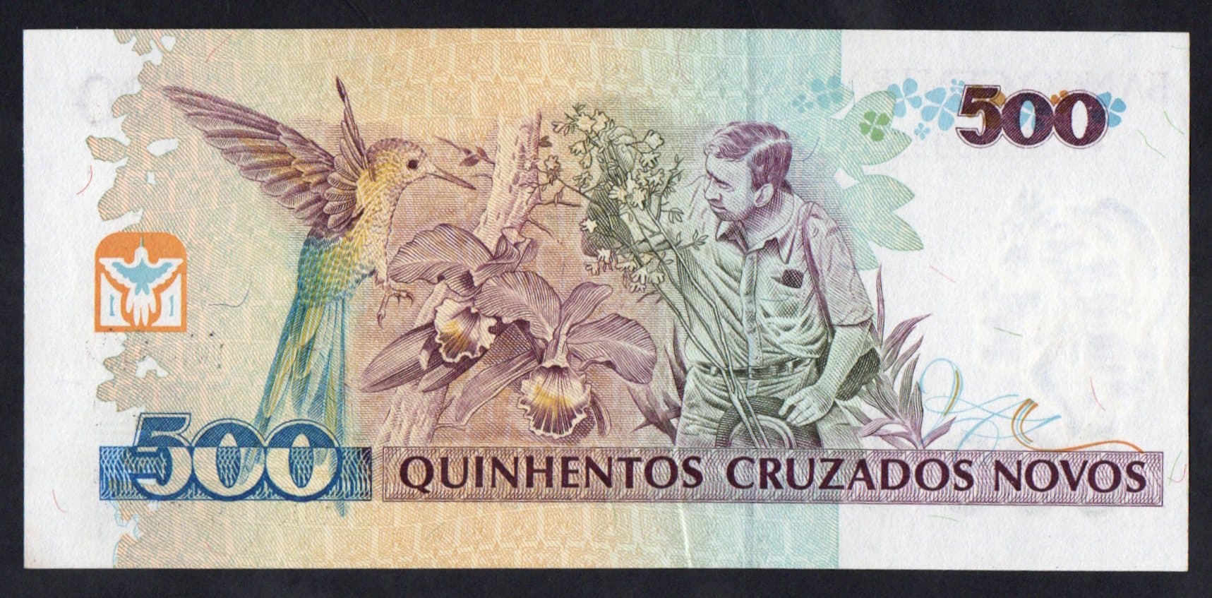 C213A - 500 CRUZEIROS - 1990  - Imagem 2