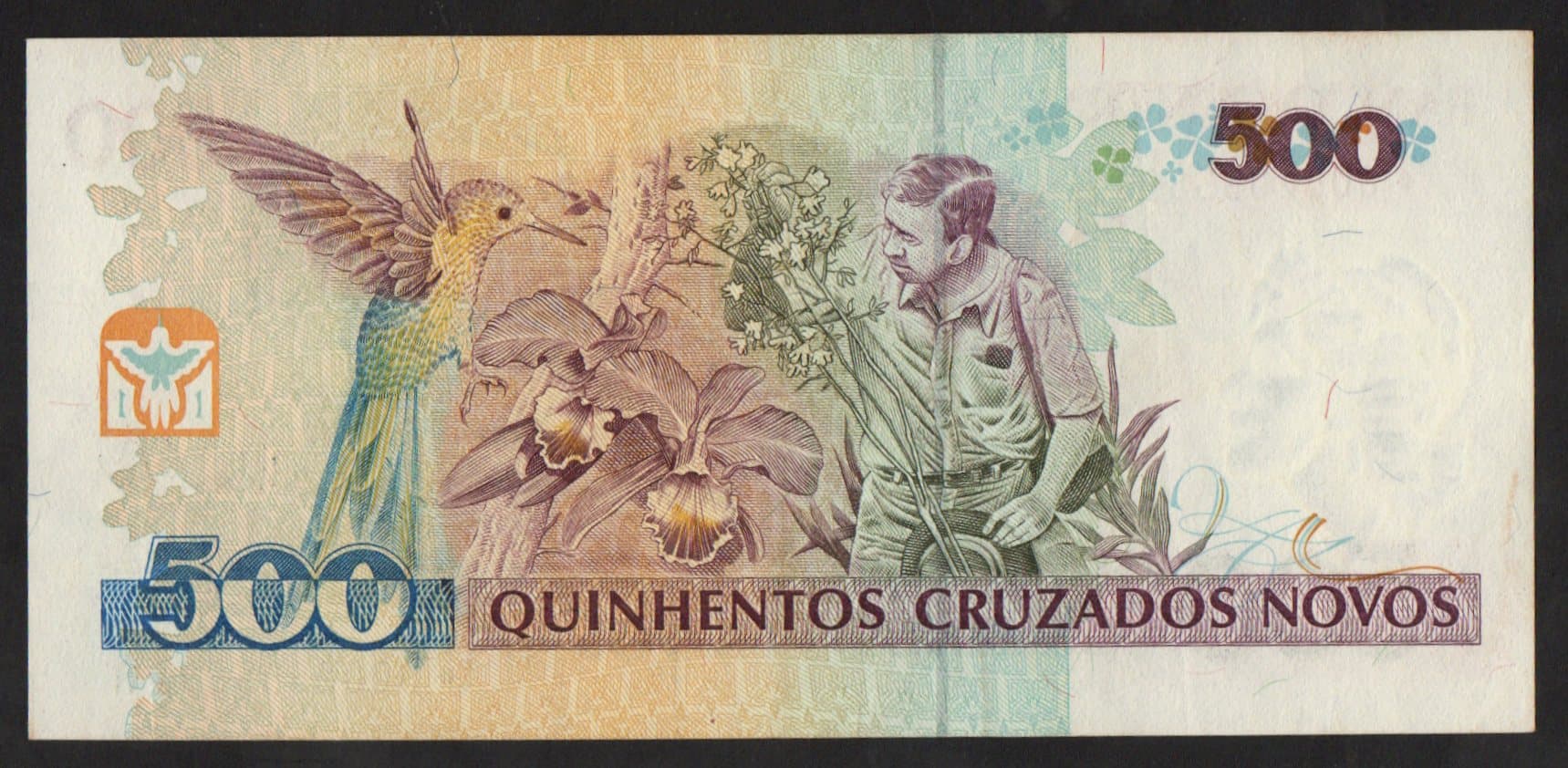 C213A - 500 CRUZEIROS - 1990 - Imagem 2