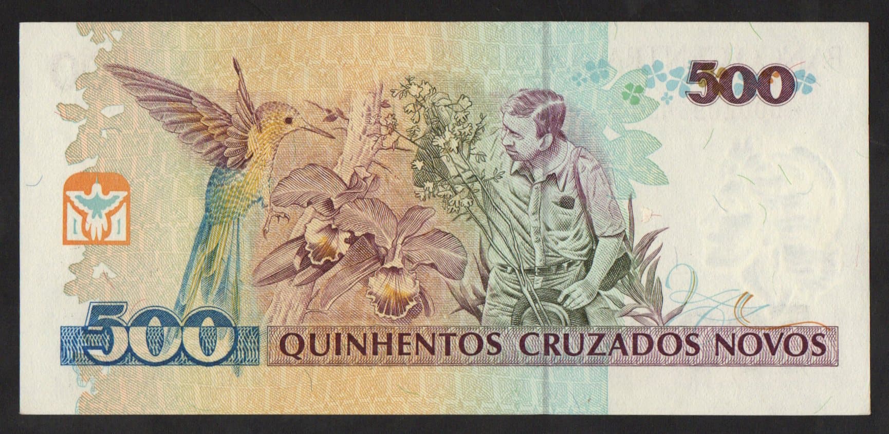 C213A - 500 CRUZEIROS - 1990 - Imagem 2