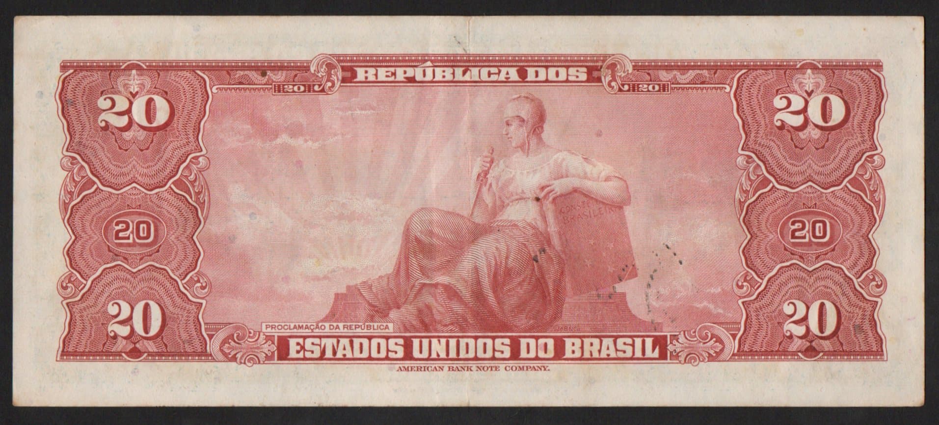 C021 - 20 CRUZEIROS - 1943 - Imagem 2