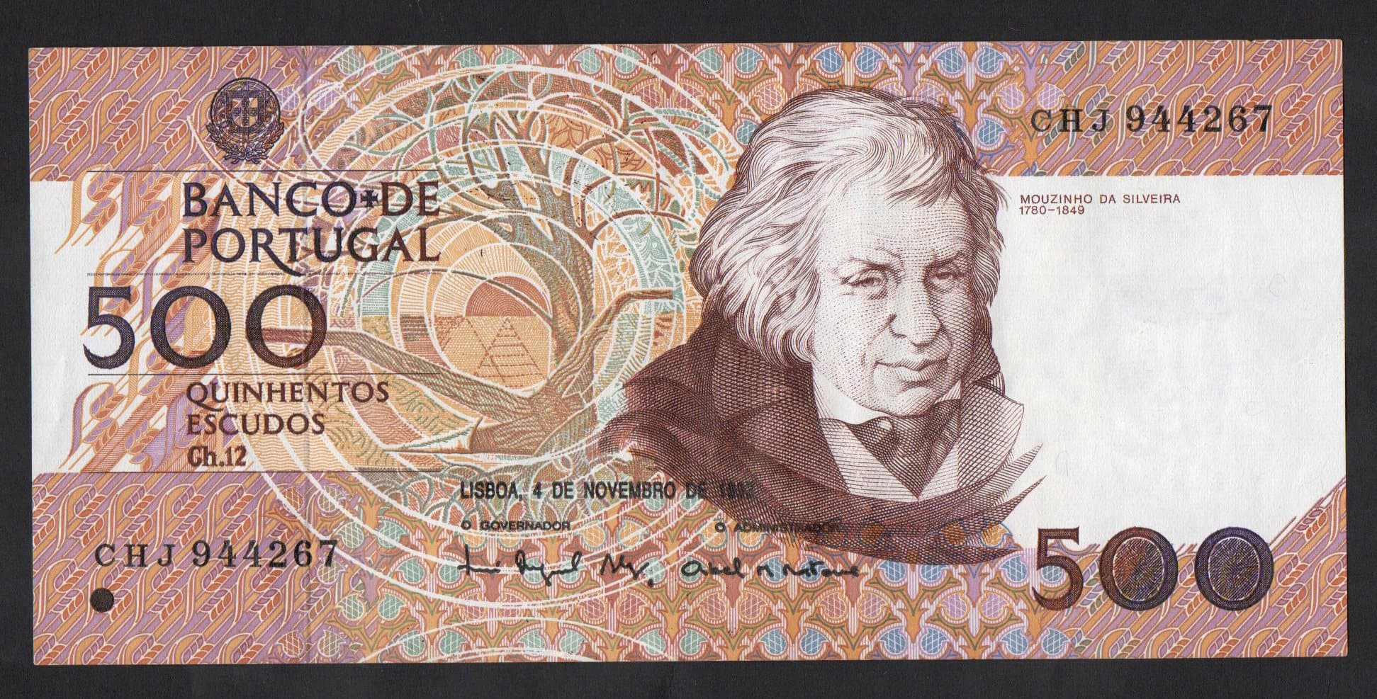 P$180 - 500 ESCUDOS - 1983