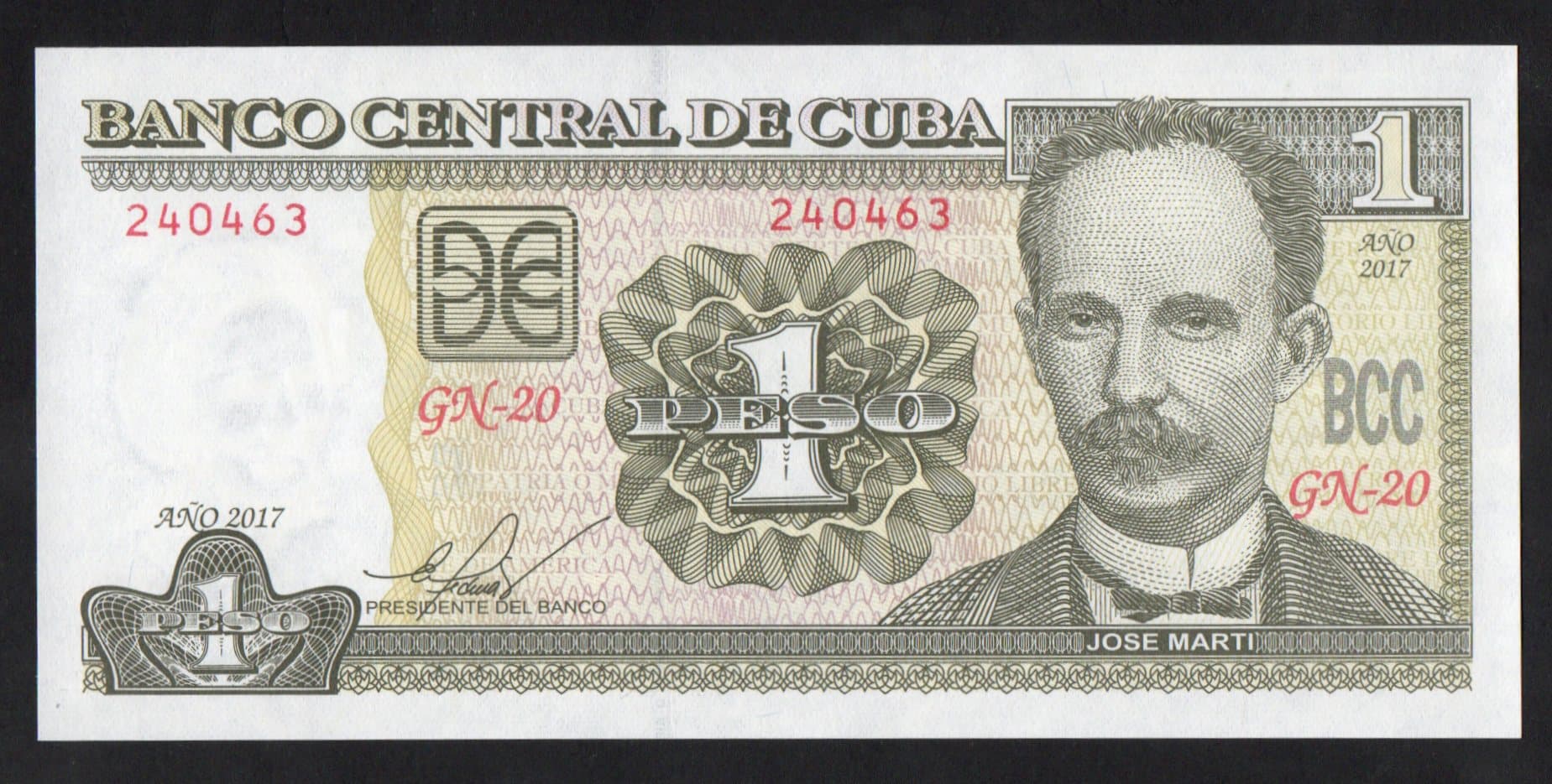 P#128 - 1 PESO - 2017