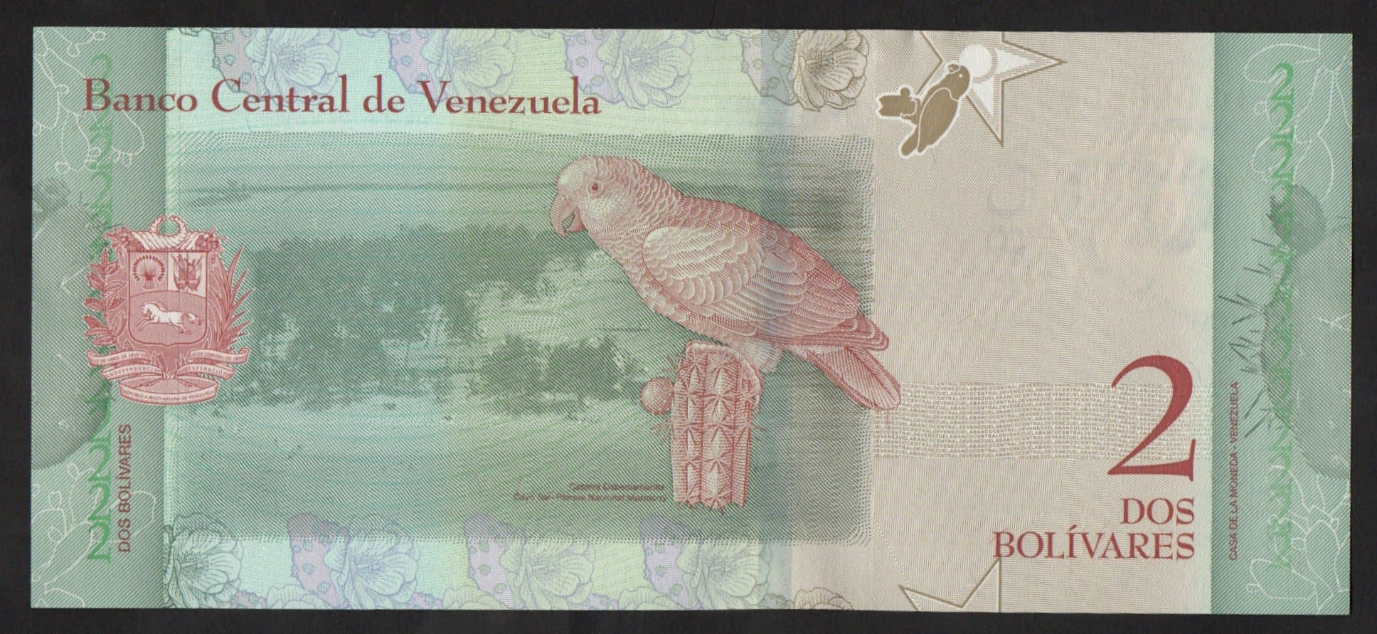 P#101 - 2 BOLIVARES - 2018 - Imagem 2
