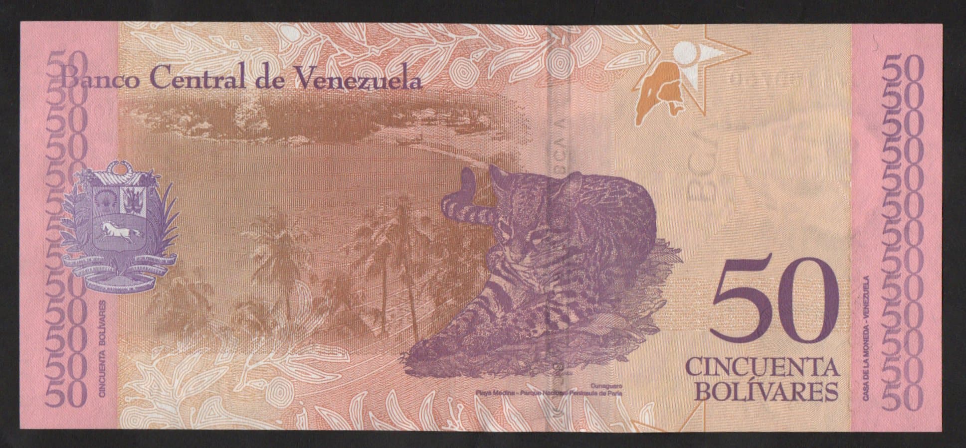 P#105 - 50 BOLIVARES -  2018 - Imagem 2