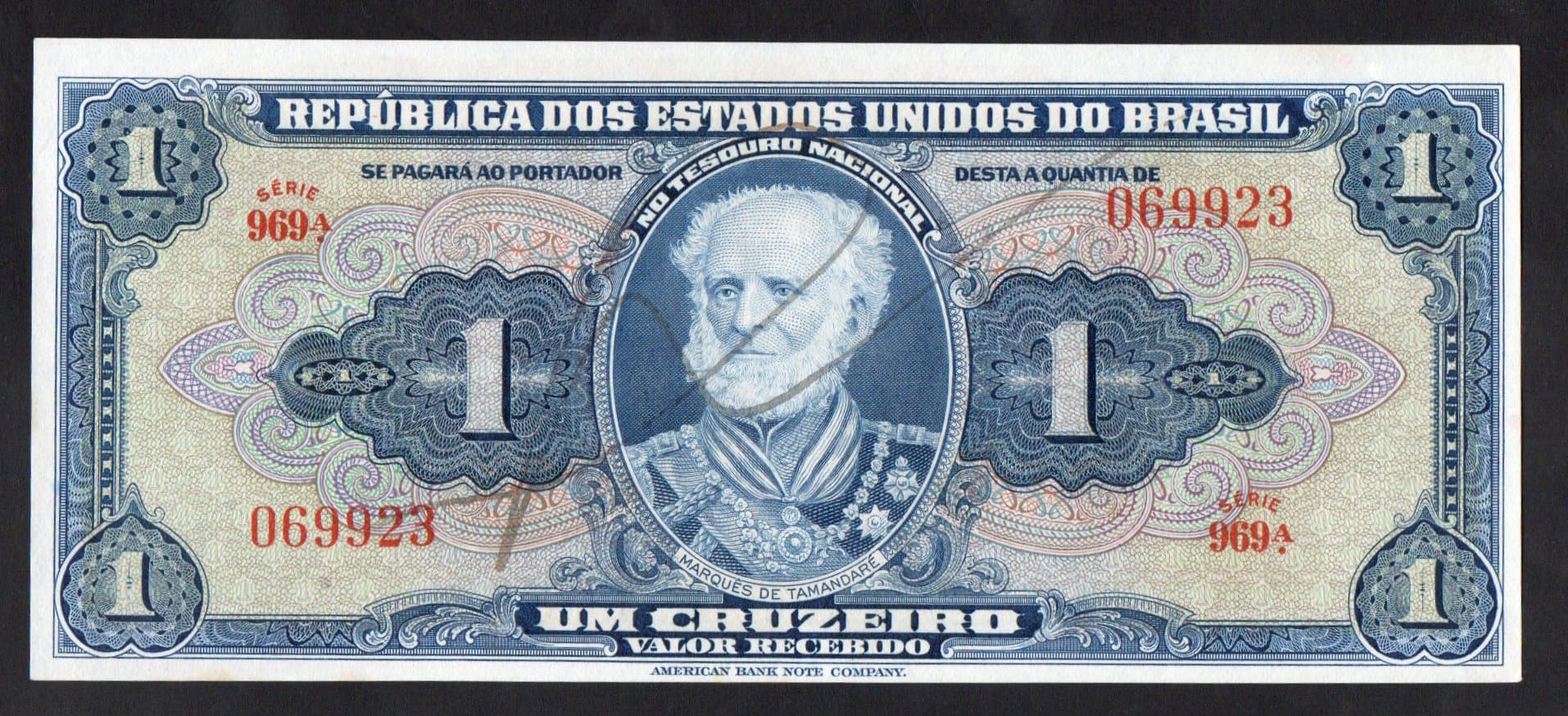 969 - 1 CRUZEIRO - 1944