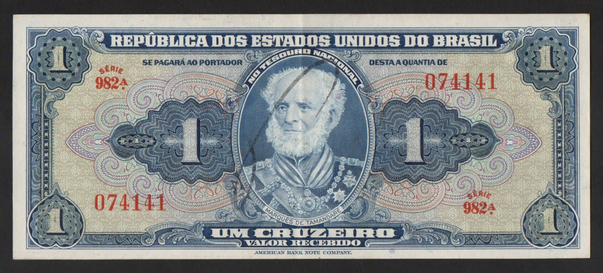 982 - 1 CRUZEIRO - 1944