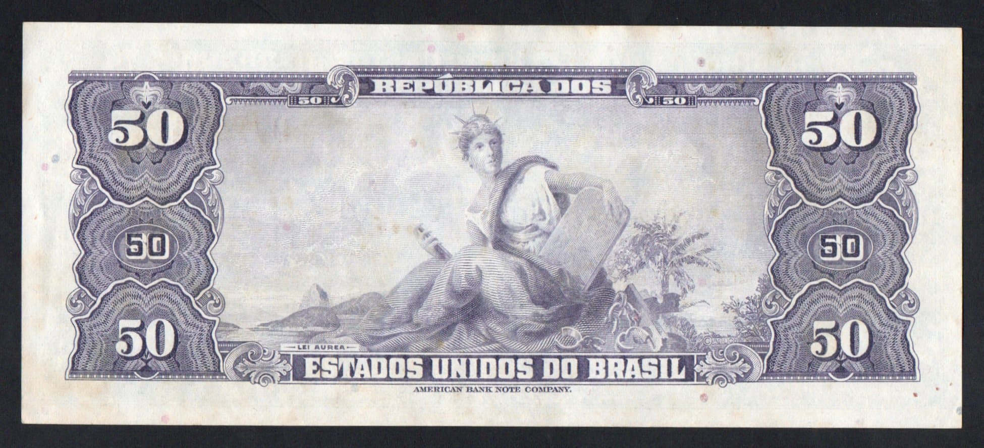 C028 - 50 CRUZEIROS - 1961 - Imagem 2