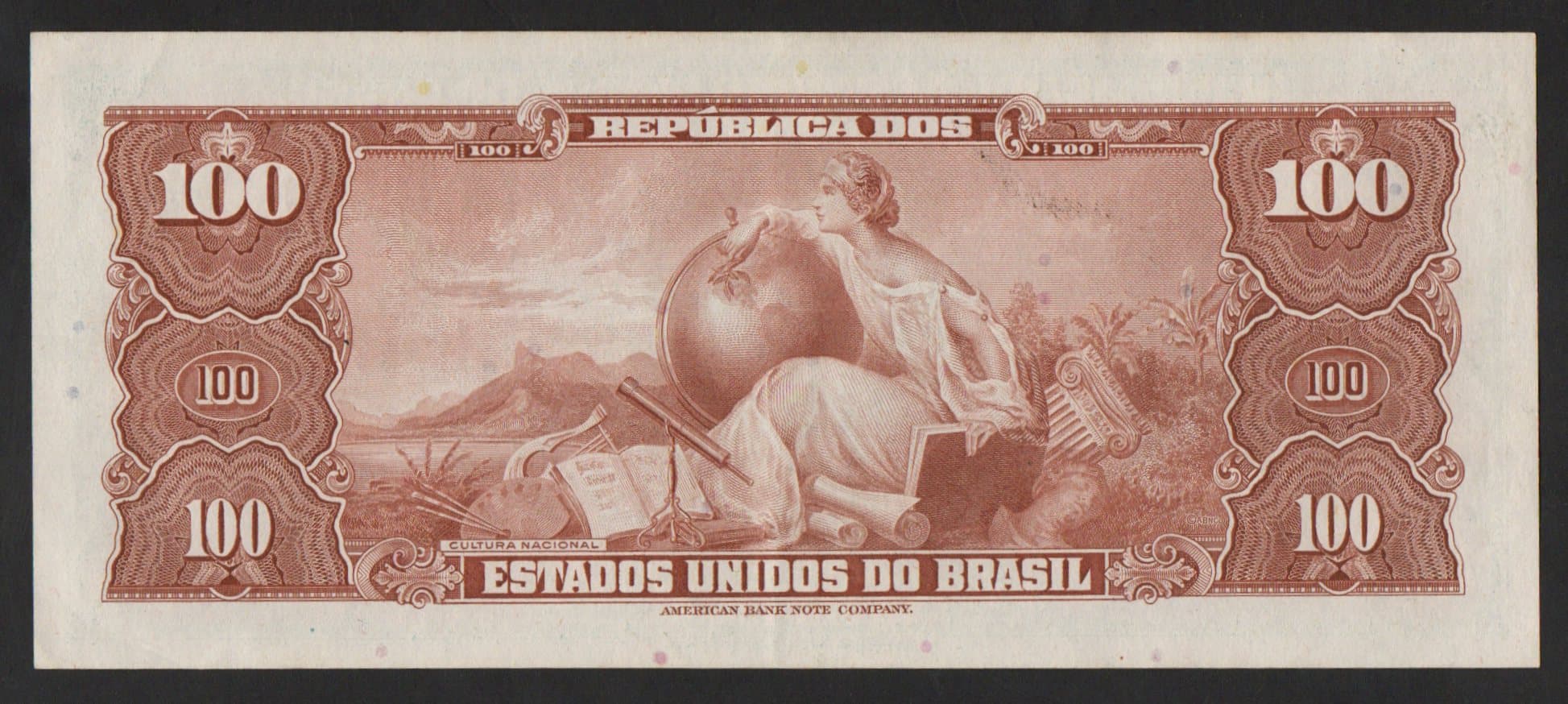 C035 - 100 CRUZEIROS - 1964 - Imagem 2