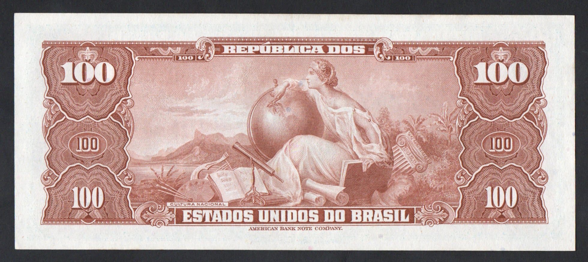 C035 - 100 CRUZEIROS - 1964 - Imagem 2