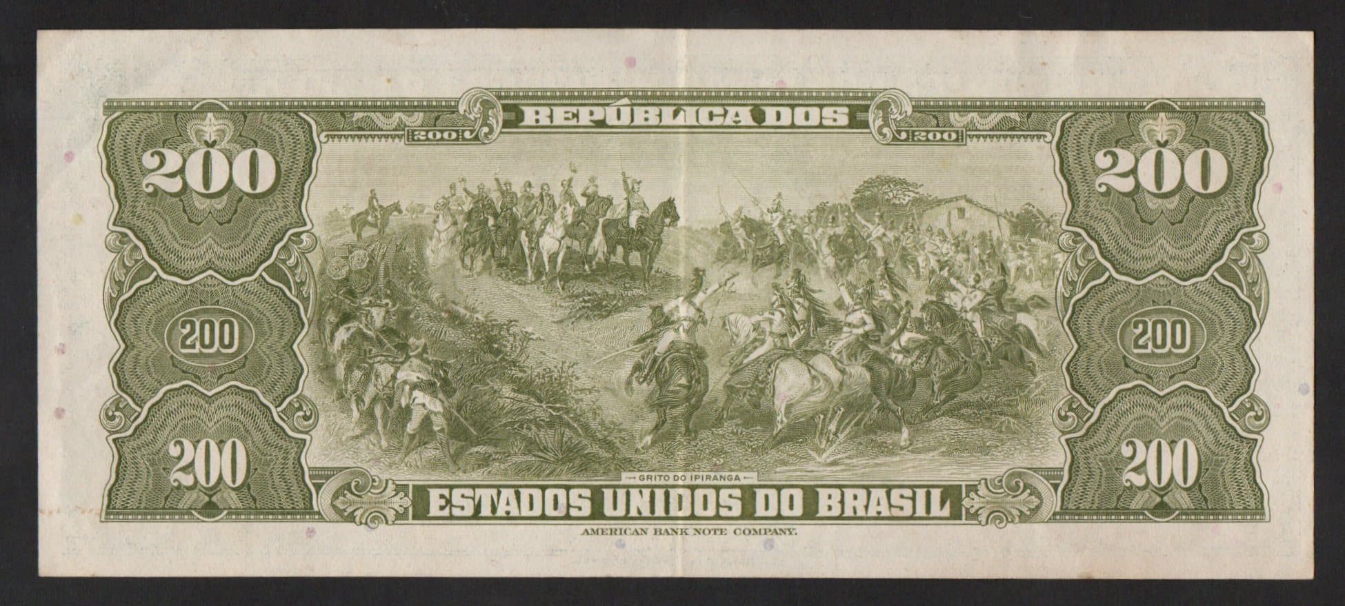 C043 - 200 CRUZEIROS - 1964 - Imagem 2