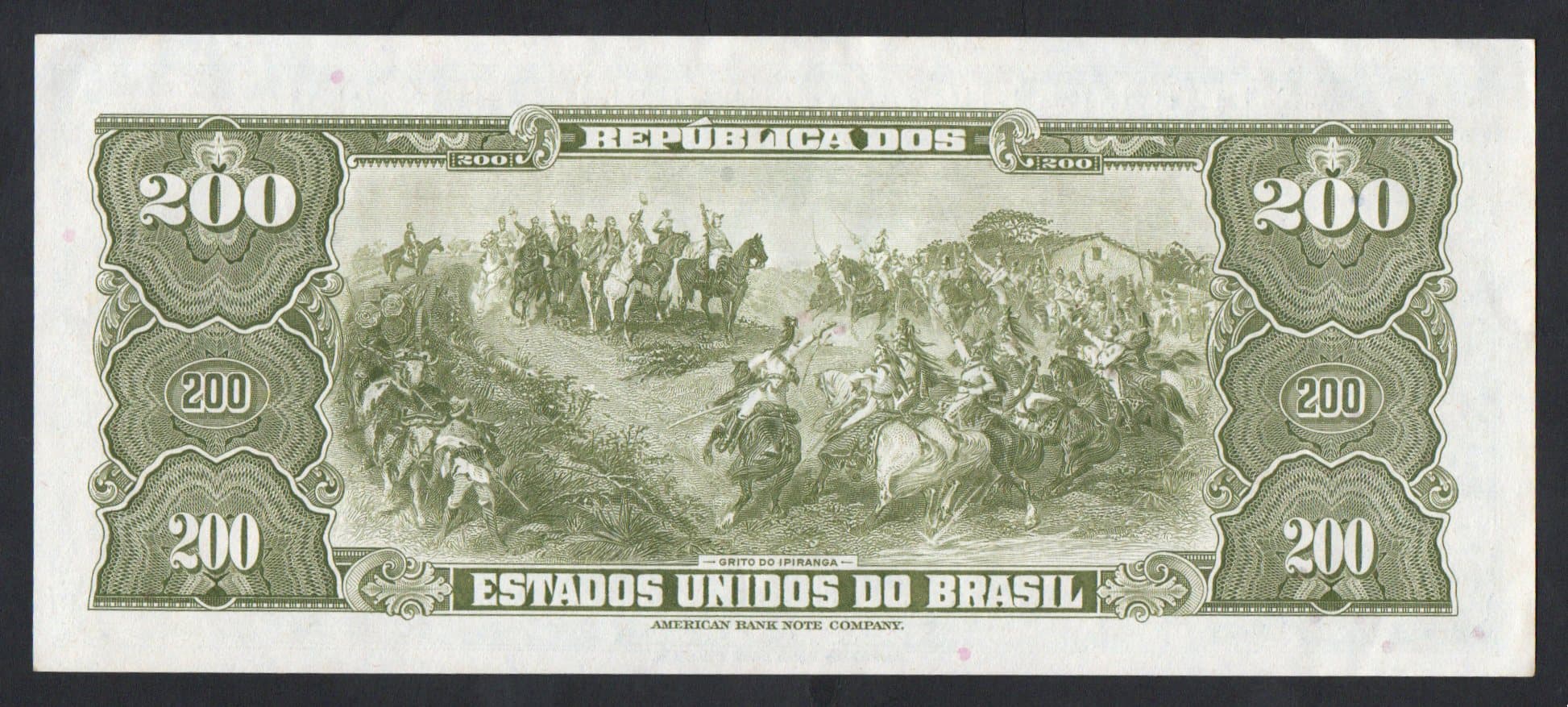 C043 - 200 CRUZEIROS - 1964 - Imagem 2
