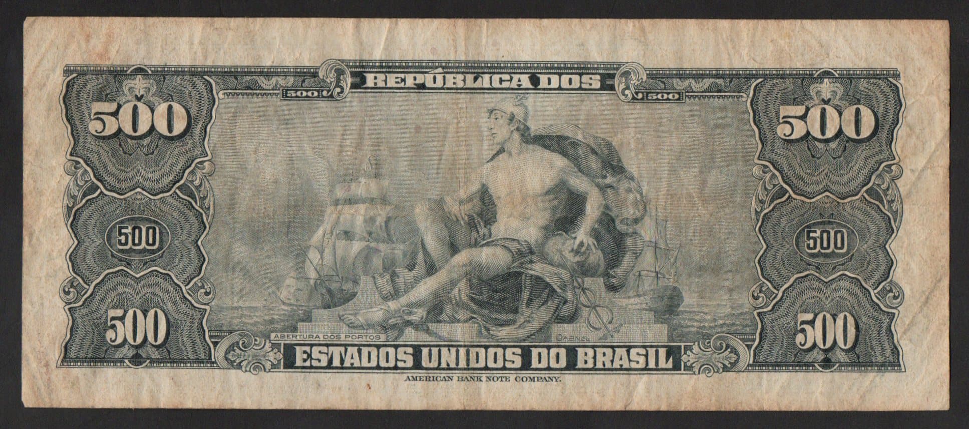 C046 - 500 CRUZEIROS - 1961 - Imagem 2