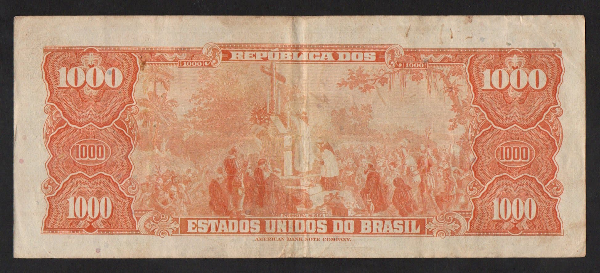 C055 - 1000 CRUZEIROS - 1962 - Imagem 2