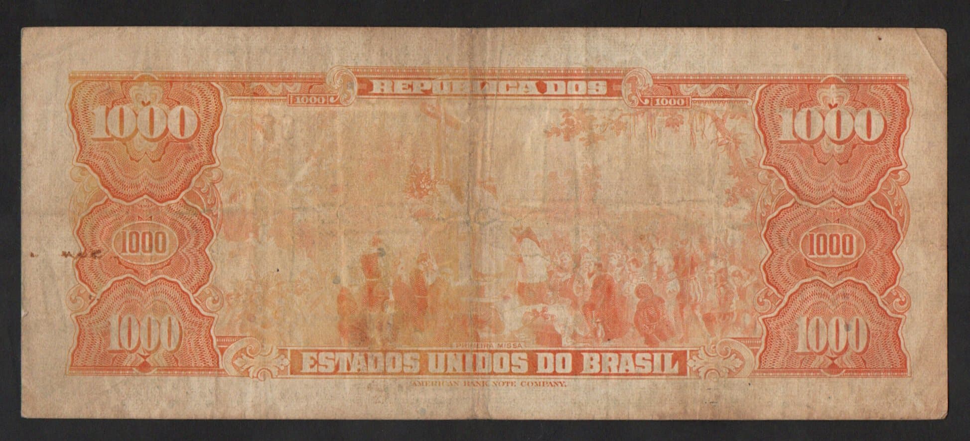 C056 - 1000 CRUZEIROS - 1963 - Imagem 2