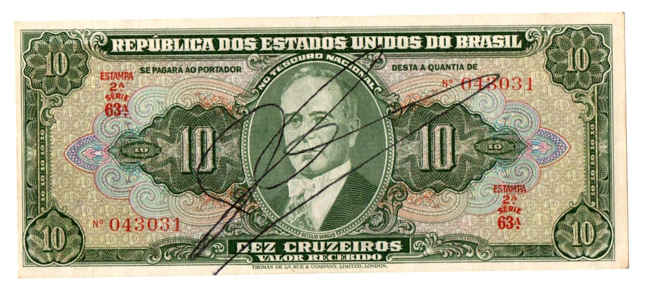 C075 - 10 CRUZEIROS - 1950