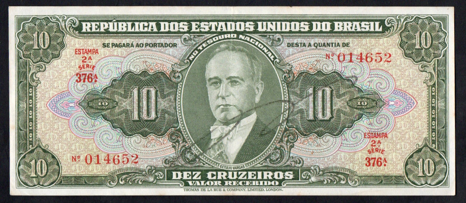 C075 - 10 CRUZEIROS - 1950