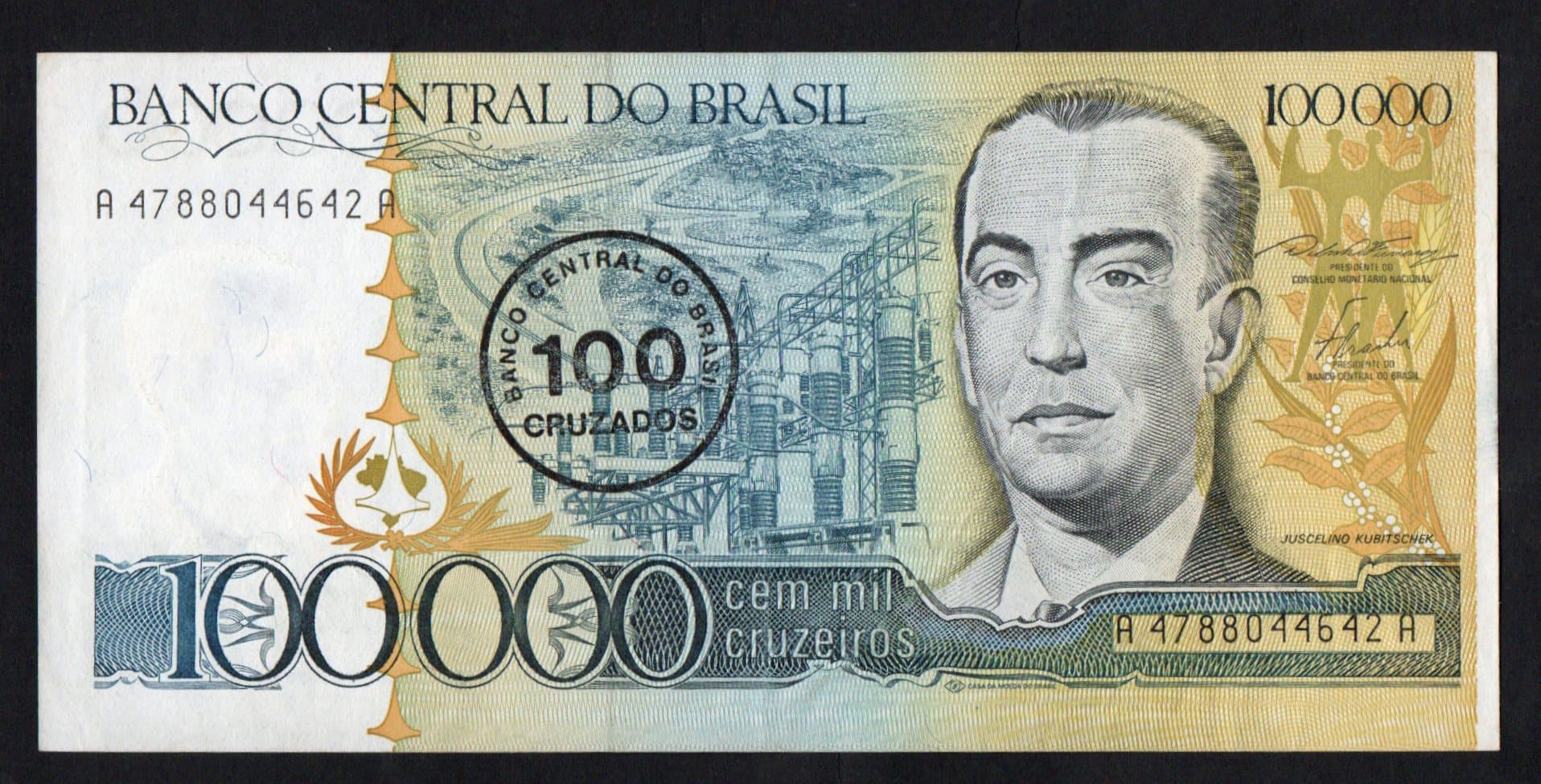 C179 - 100 CRUZADOS - 1986