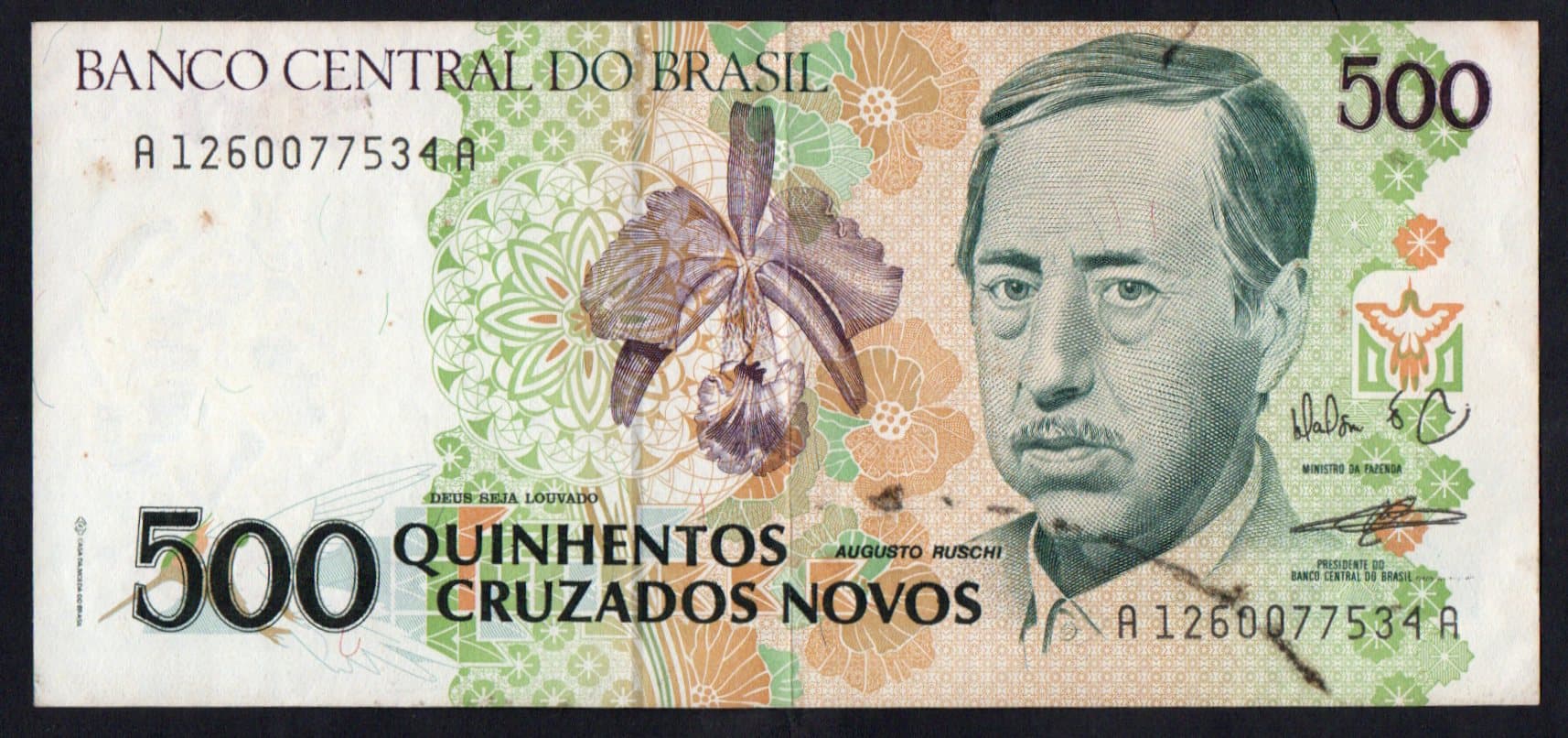 C209 - 500 CRUZADOS NOVOS - 1990