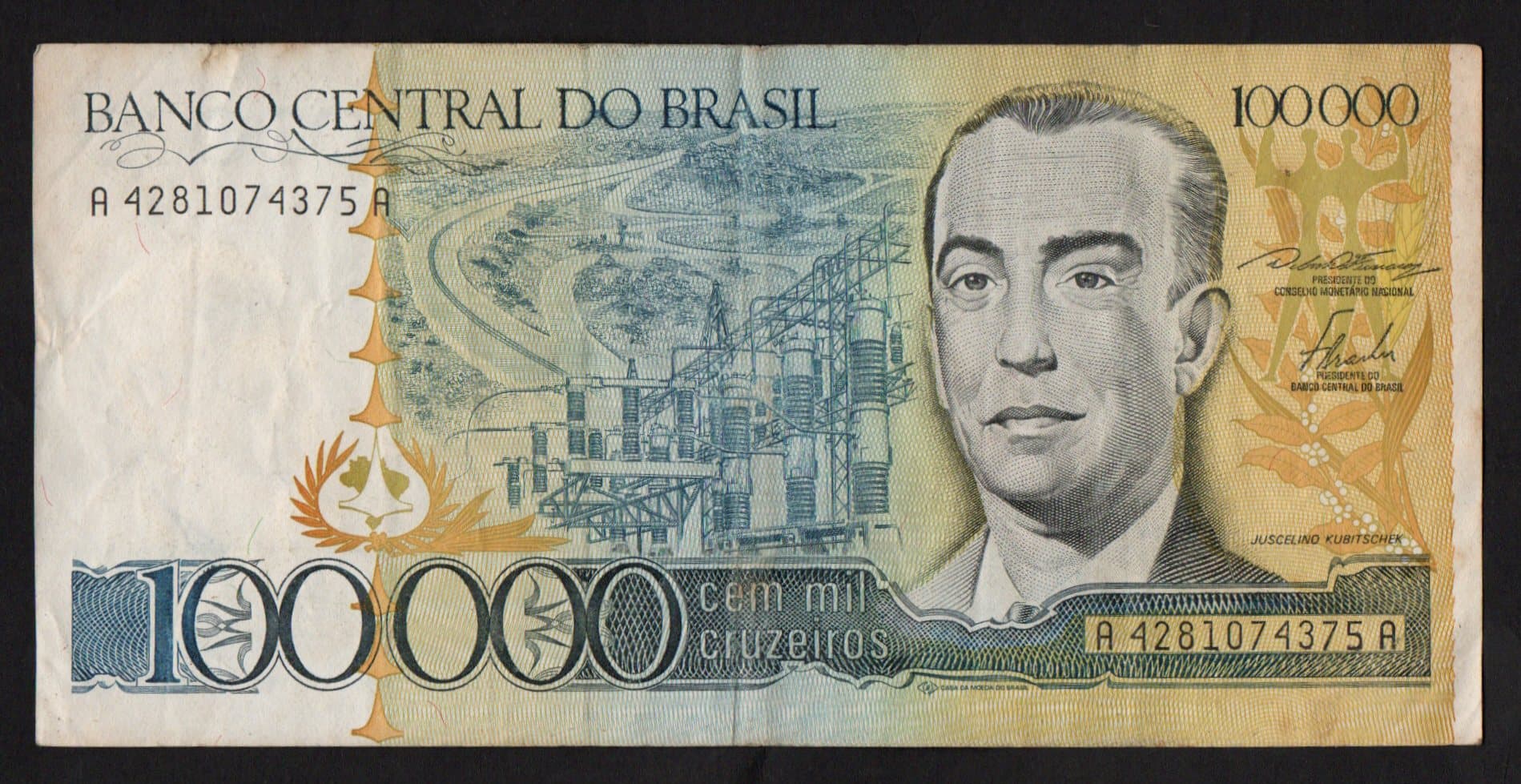 C176 - 100.000 CRUZEIROS - 1985