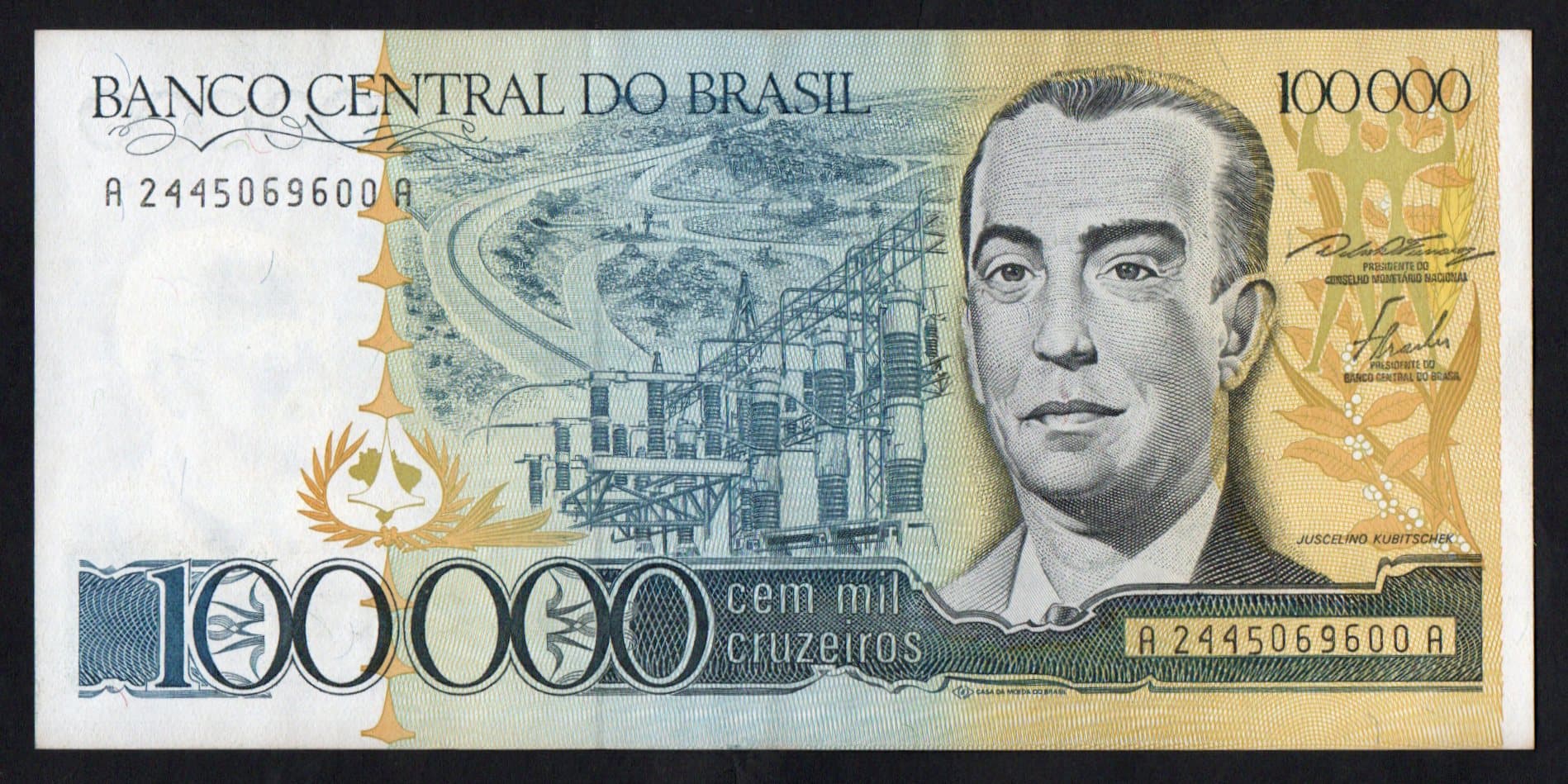 C176 - 100.000 CRUZEIROS - 1985
