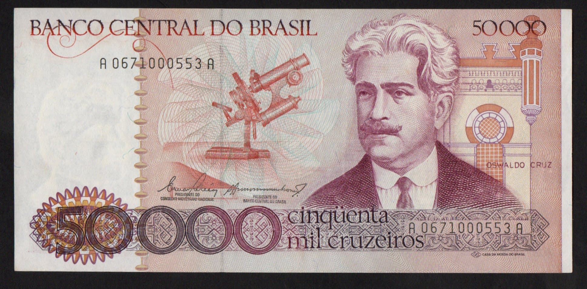 C172 - 50.000 CRUZEIROS - 1984
