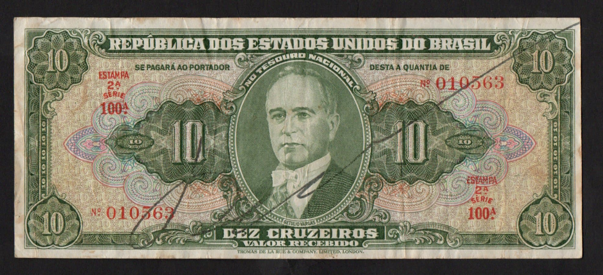 C075 - 10 CRUZEIROS - 1950