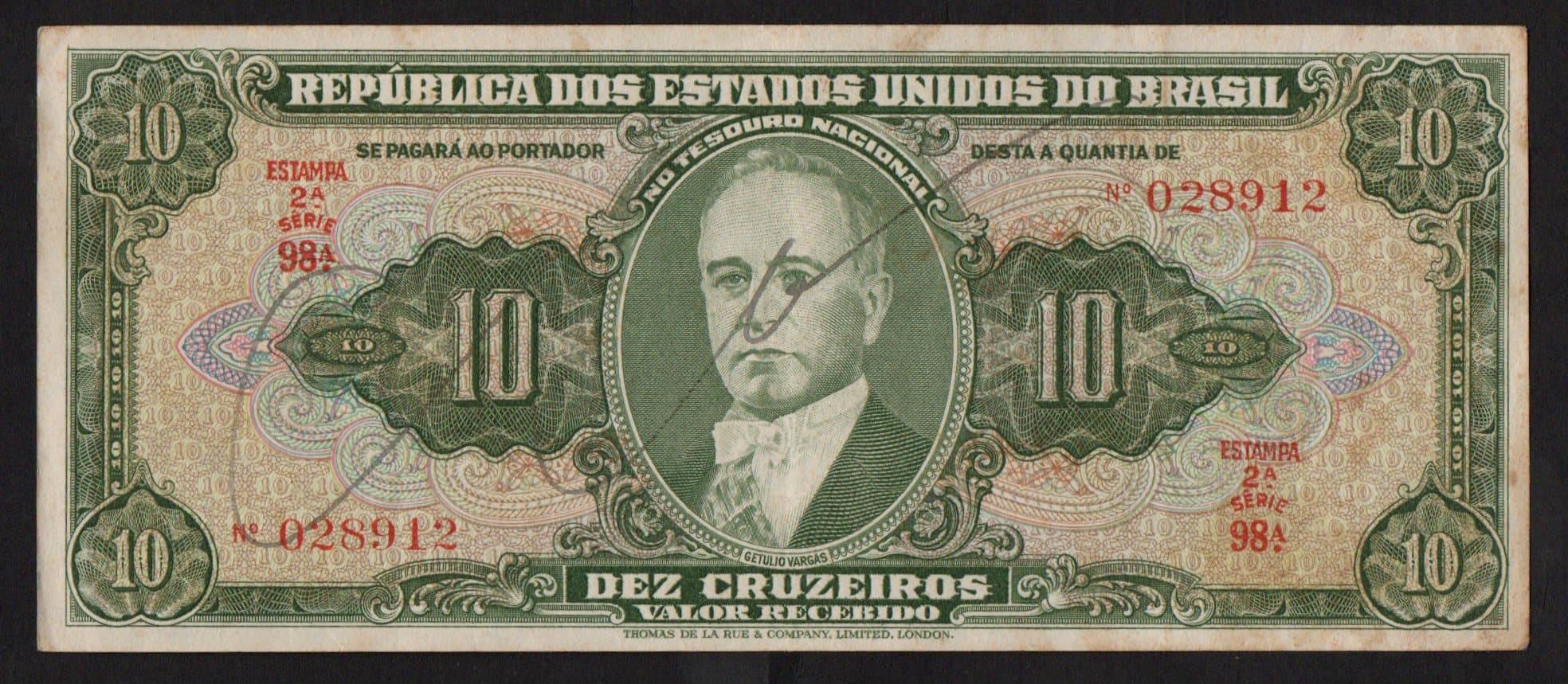 C075 - 10 CRUZEIROS - 1950