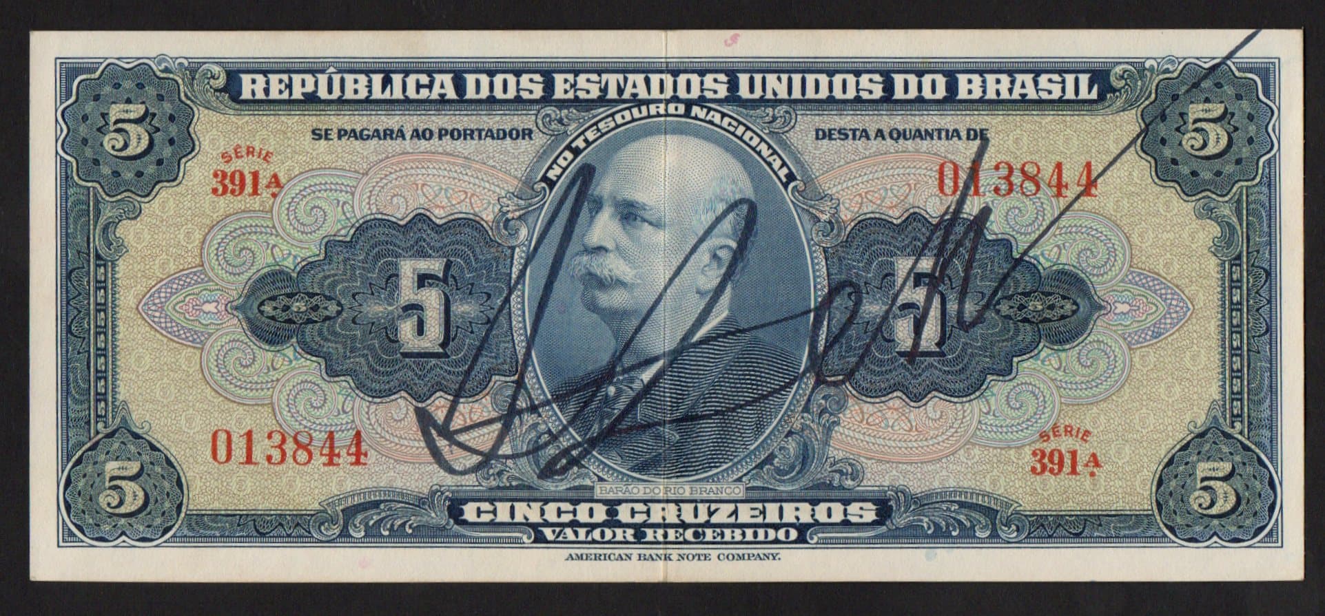 C017 - 5 CRUZEIROS - 1943