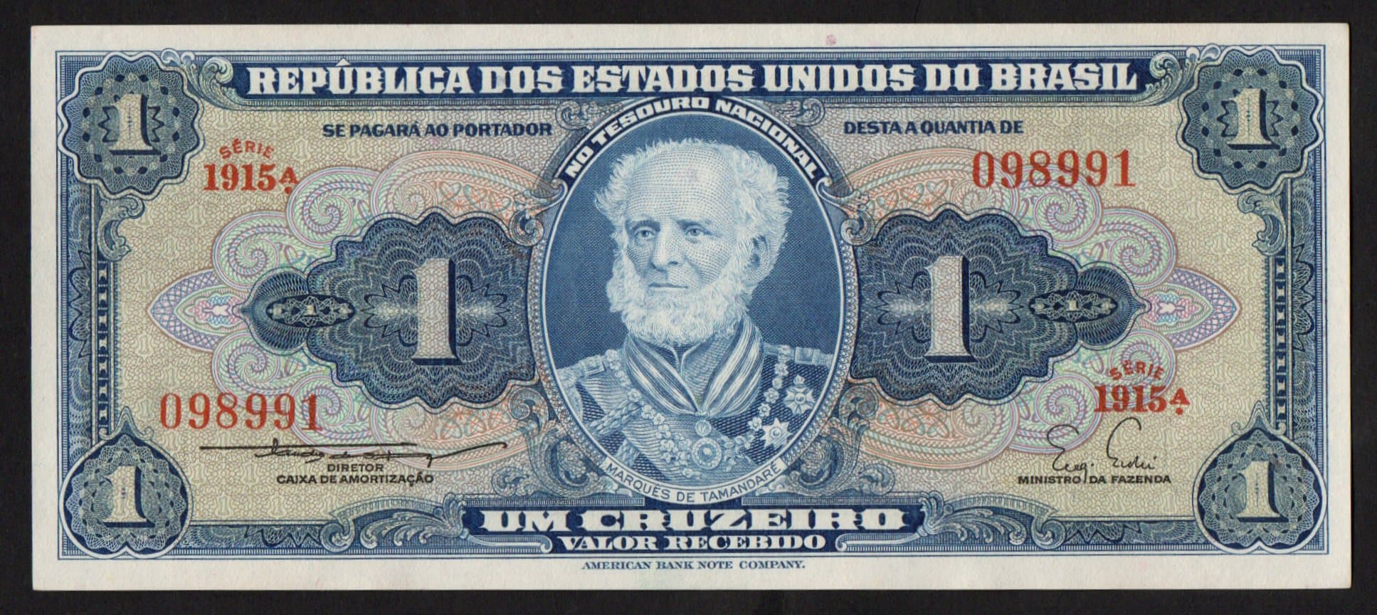 C011 - 1 CRUZEIRO - 1955