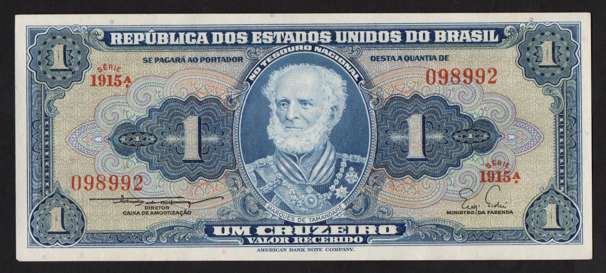 C011 - 1 CRUZEIRO - 1955