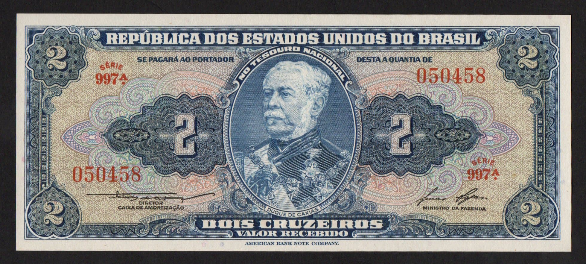C016 - 2 CRUZEIROS - 1958
