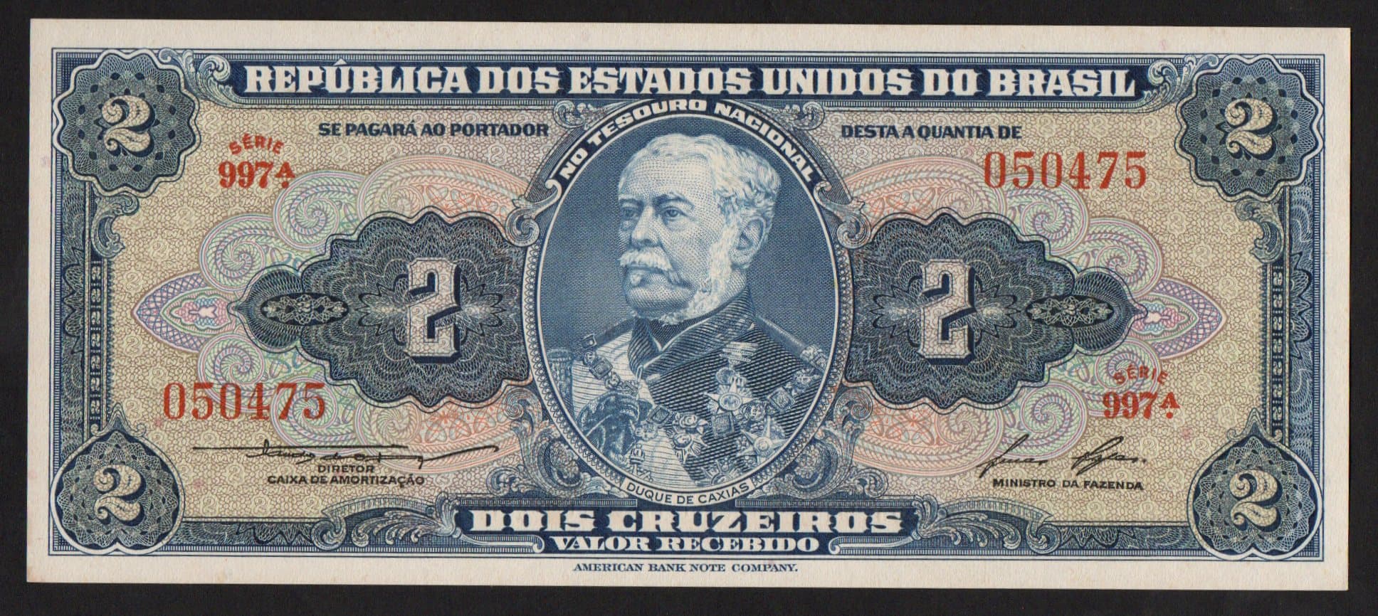 C016 - 2 CRUZEIROS - 1958