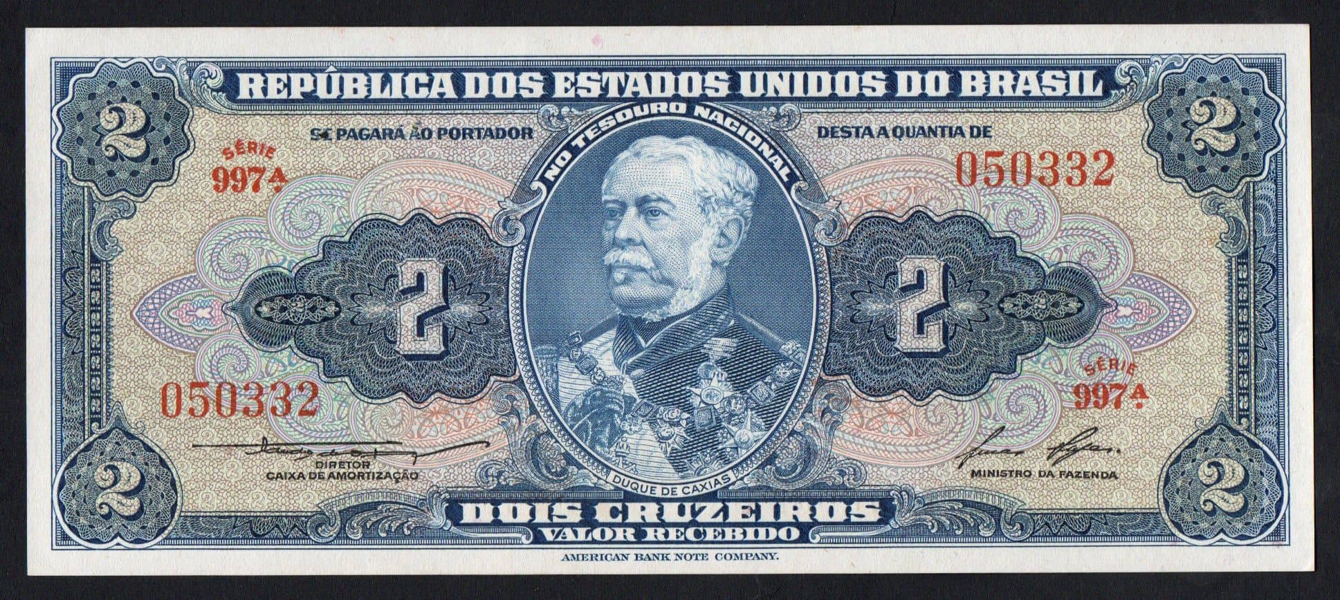 C016 - 2 CRUZEIROS - 1958