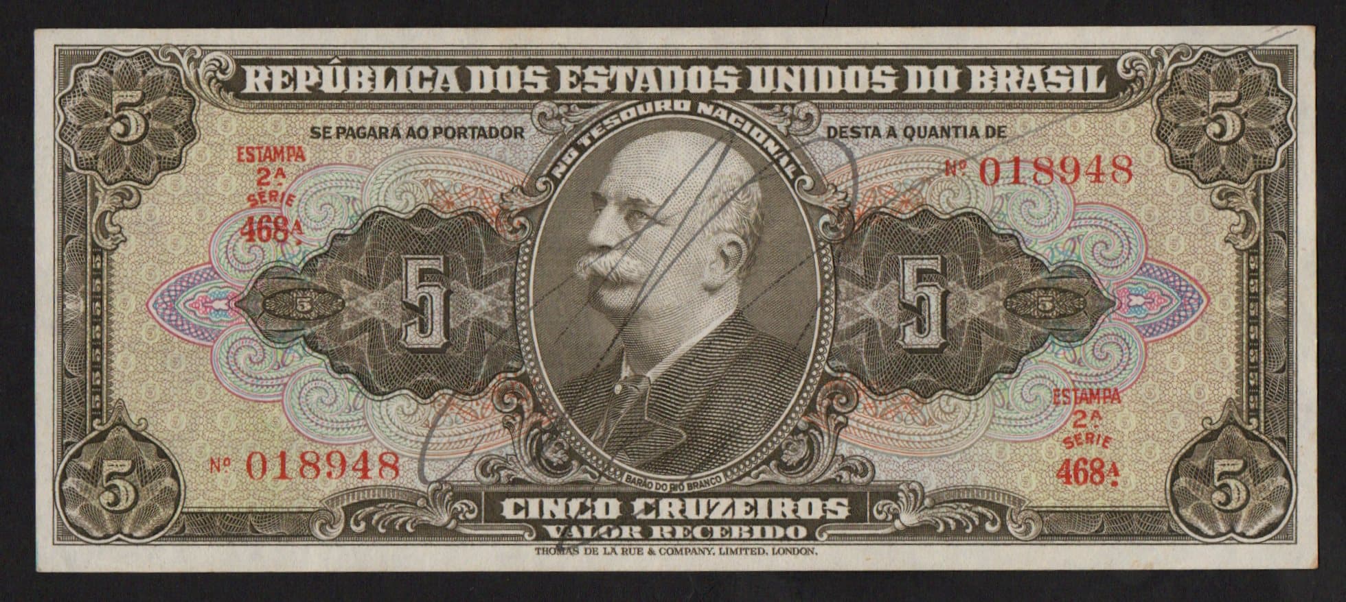 C065 - 5 CRUZEIROS - 1950