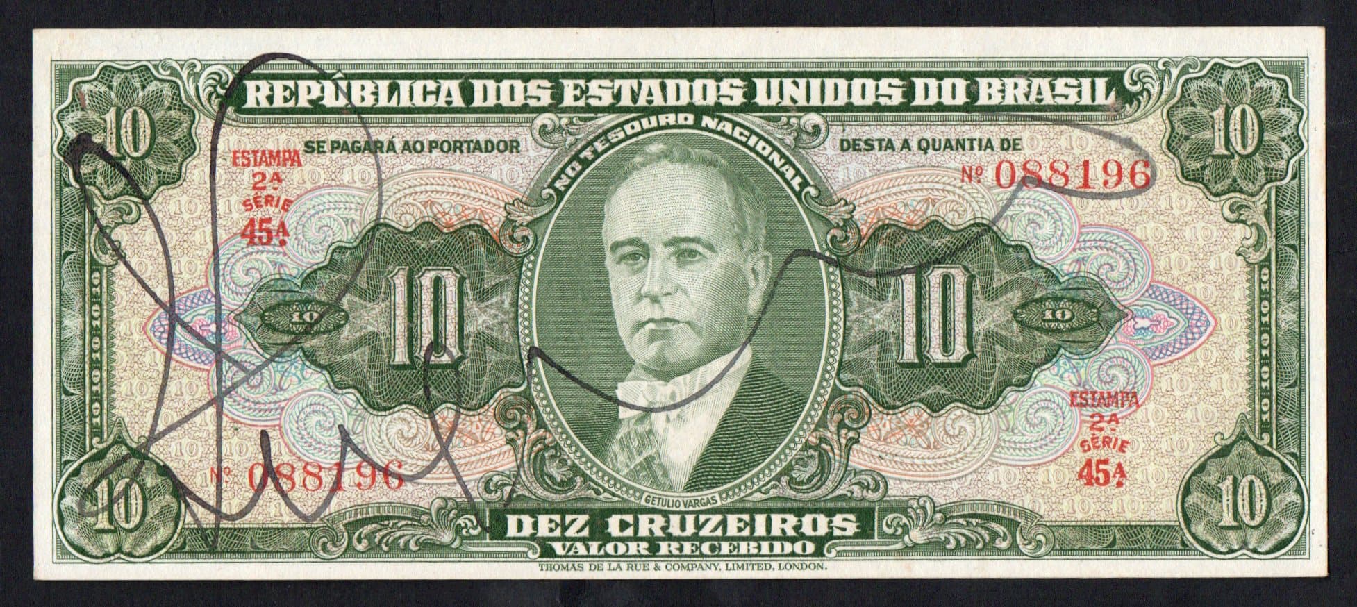 C075 - 10 CRUZEIROS - 1950