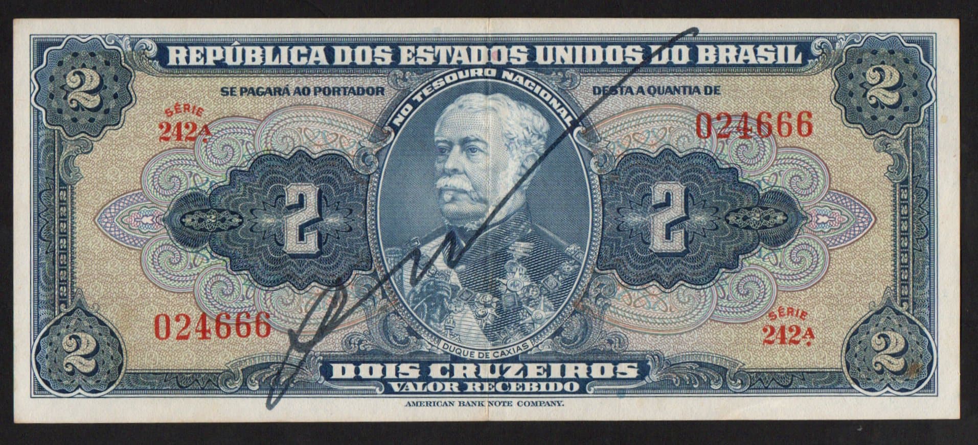 C014 - 2 CRUZEIROS - 1944
