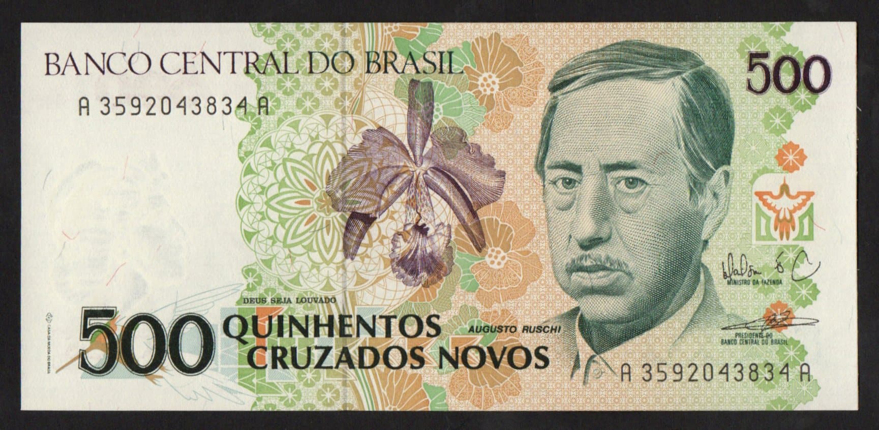 C209 - 500 CRUZADOS NOVOS - 1990