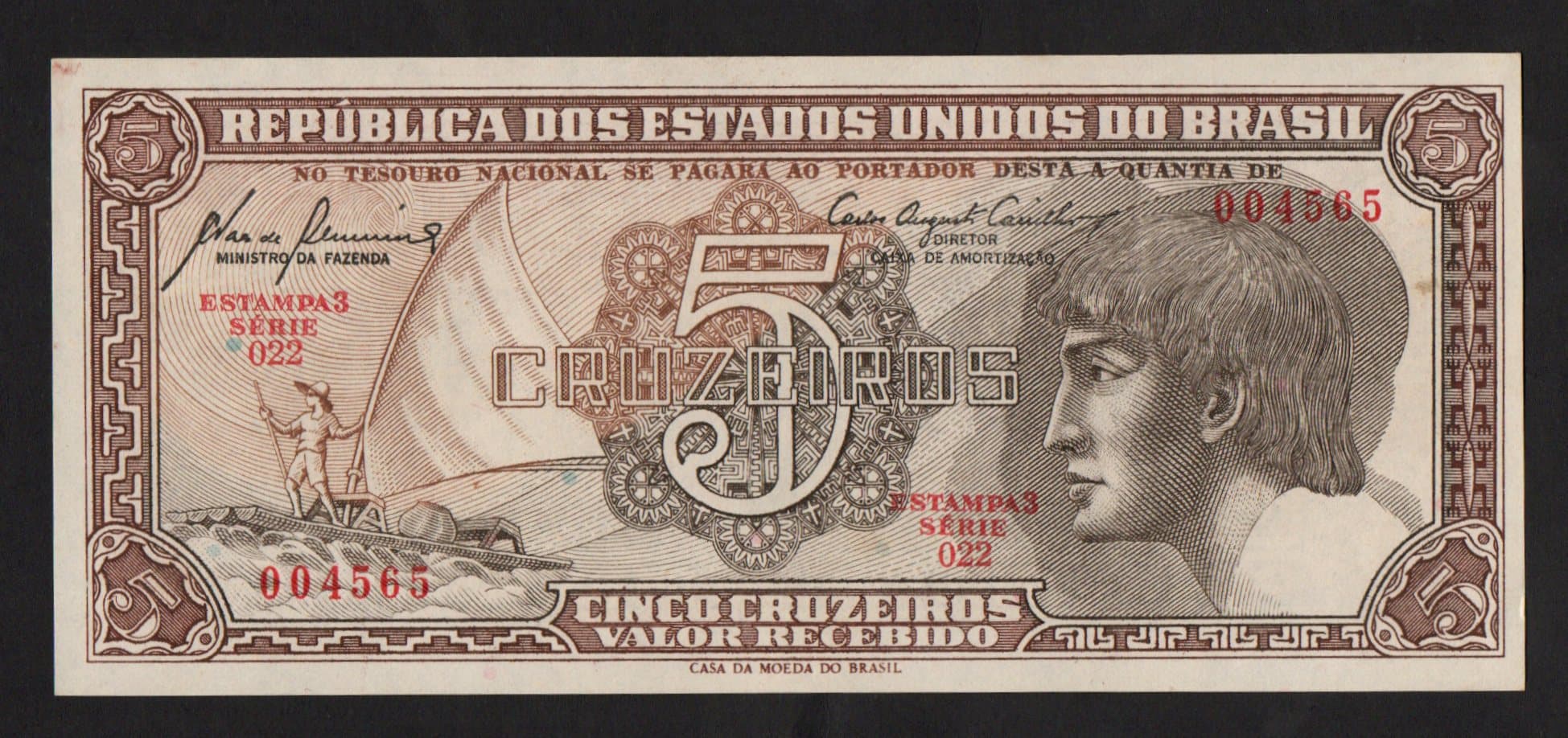 C111 - 5 CRUZEIROS - 1961