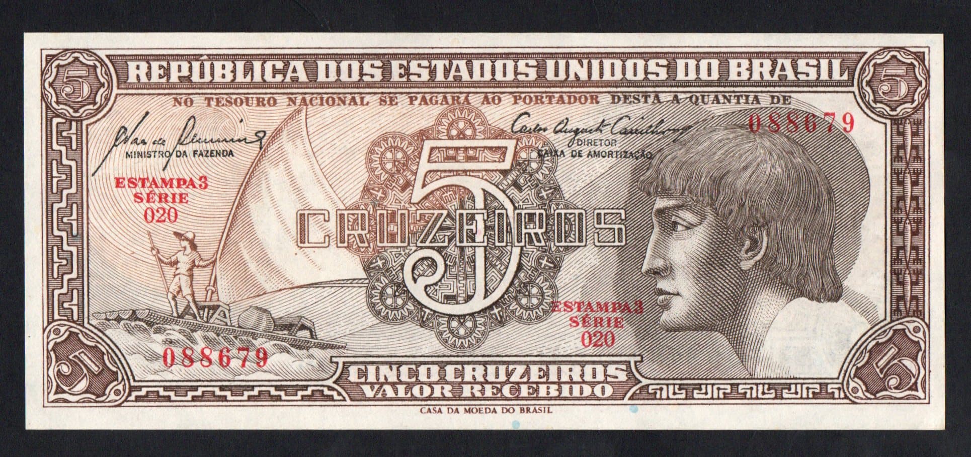 C111 - 5 CRUZEIROS - 1961