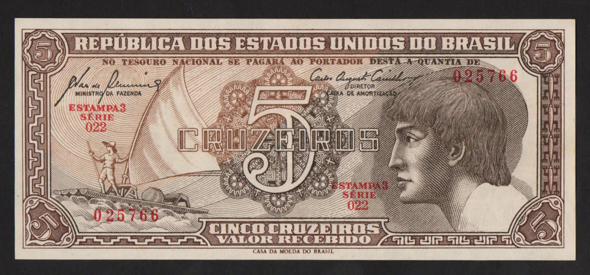 C111 - 5 CRUZEIROS - 1961