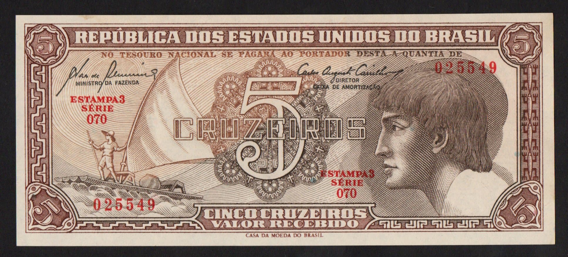C111 - 5 CRUZEIROS - 1961