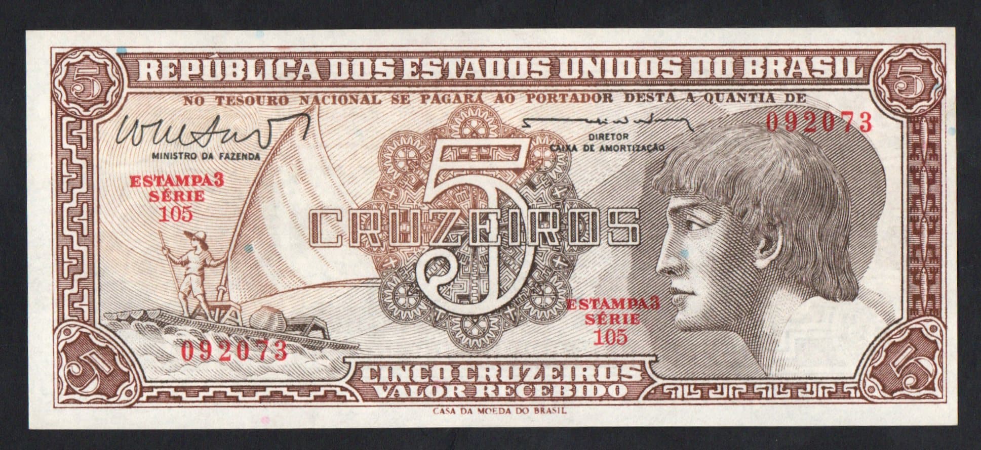 C112 - 5 CRUZEIROS - 1962